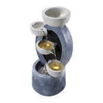 Solar-powered Water Fountain Outdoor Garden Decor