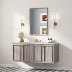 70x50cm Wall Bathroom Mirror For Home Decor, Vanity Mirror | Grey