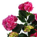 90cm Artificial Hydrangea Plant Pink With 200 Flowers