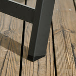 Pe Rattan Sun Lounger W/ Backrest & Wheels