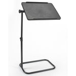 Height Adjustable C Shaped Pivot Table | Black