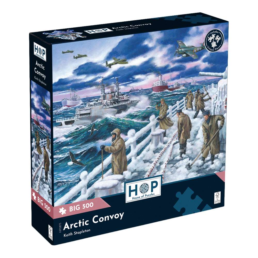The House of Puzzles Arctic Convoy Big 500 Piece Jigsaw Puzzle
