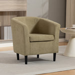 Beulah Fabric Accent Chair | Light Green