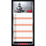 Star Wars Classic 2026 Family Organiser Calendar (with Stickers) Official Product