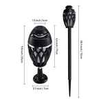Portable Flame Lamp Speaker With Dual Mounting Modes And Long-lasting Battery Life