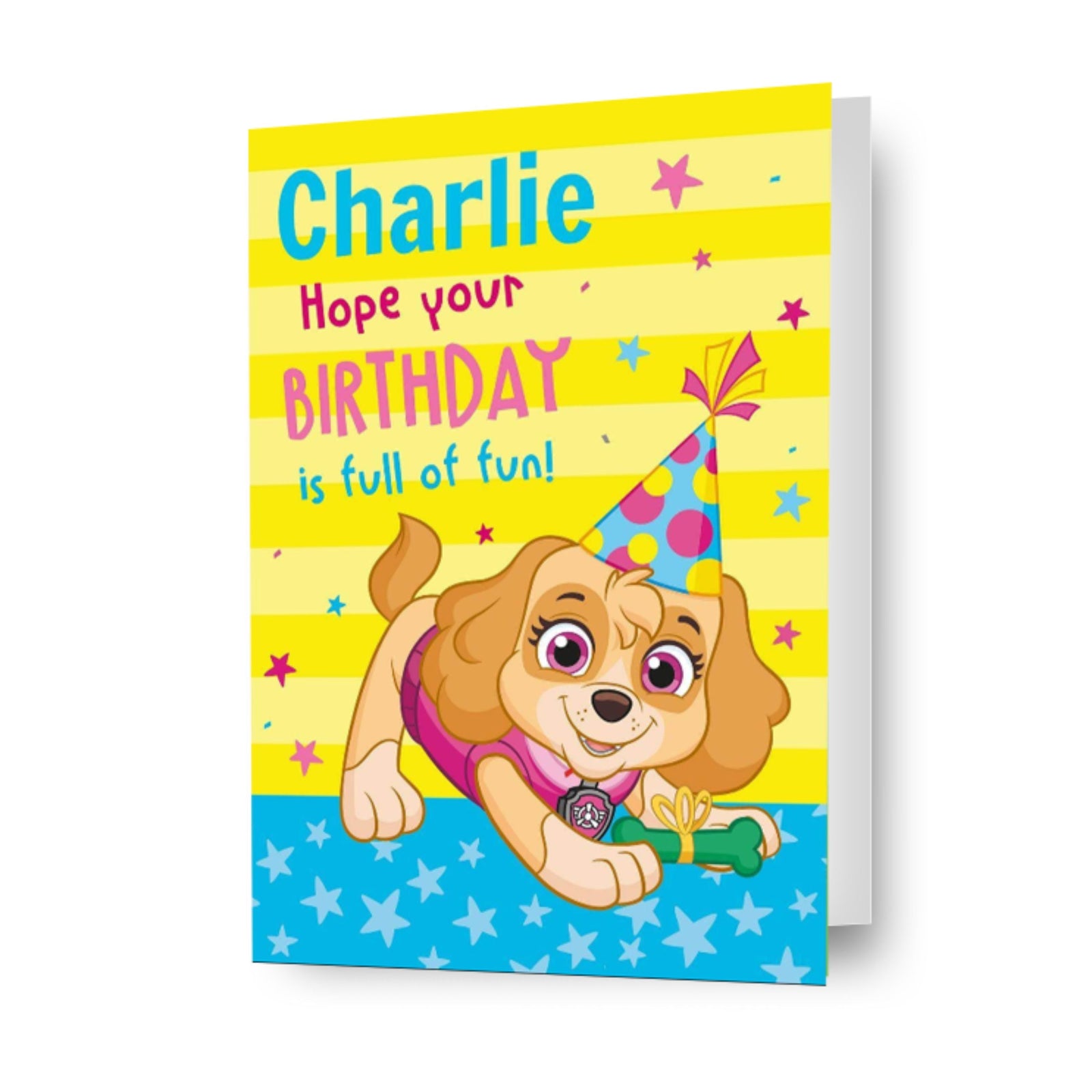 Personalised Skye Birthday Card Official Product