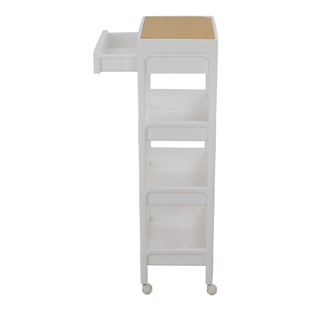 3/4-tier Storage Trolley With Drawer | Medium