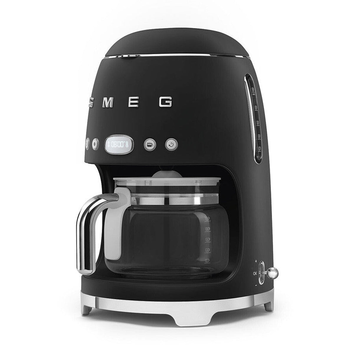 Dcf02 Drip Filter Coffee Machine Matte & Glass Carafe | Black
