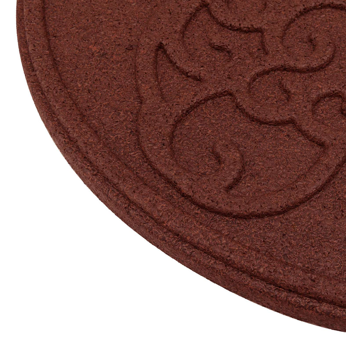Recycled rubber Reversible Stepping Stone - Butterfly | Set of 2 | Terracotta
