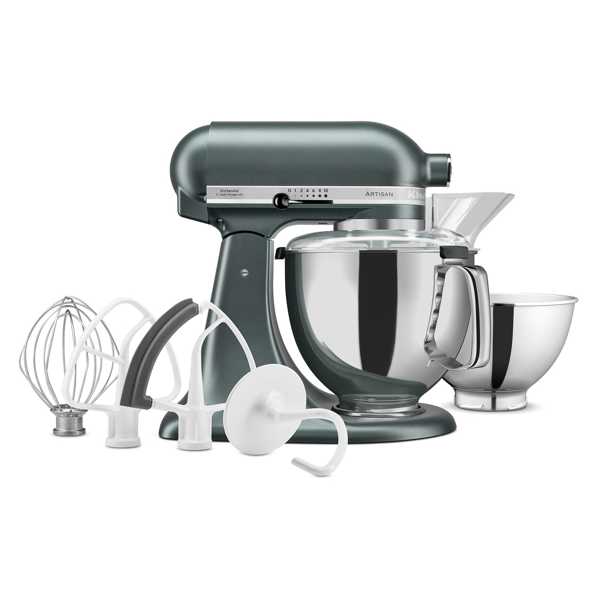 175 Artisan Stand Mixer With Premium Accessories | Dark Blue