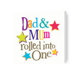 Dad & Mum Rolled Into One' Mother's Day Card Official Product