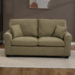 Lewiston Fabric Pull Out Sofabed | Sage Green