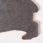 HOMESCAPES Coir Dog Shaped Non-slip Doormat