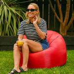 Classic Indoor Outdoor Bean Bag | Red