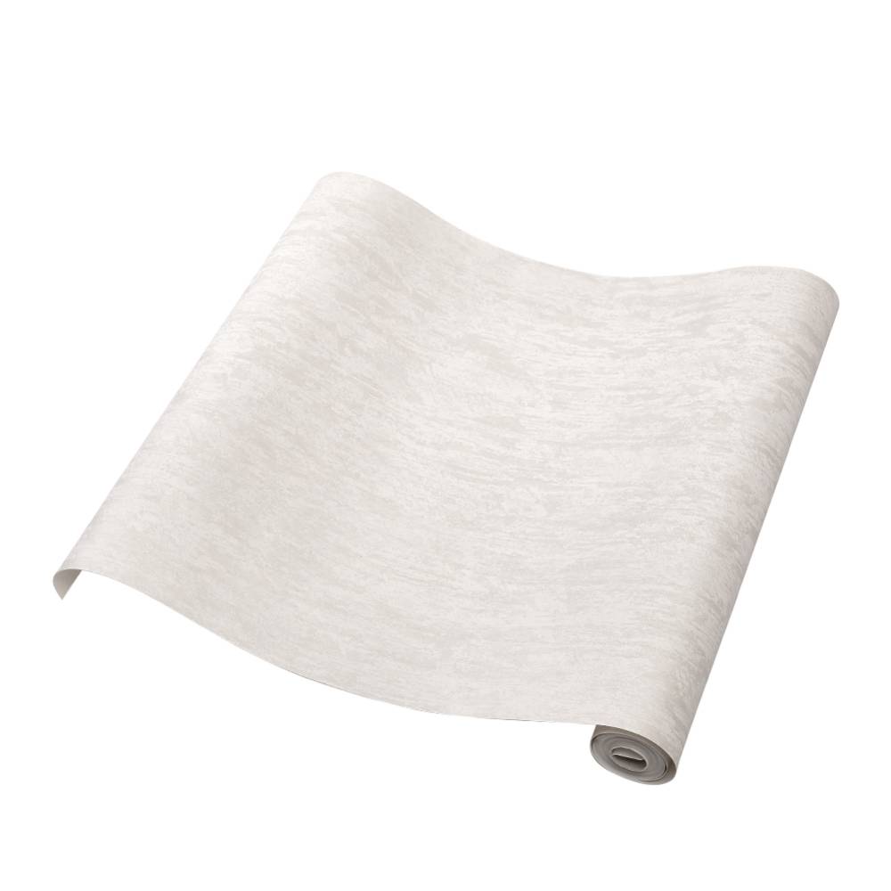 Plain Grey Non-woven Embossed Wallpaper