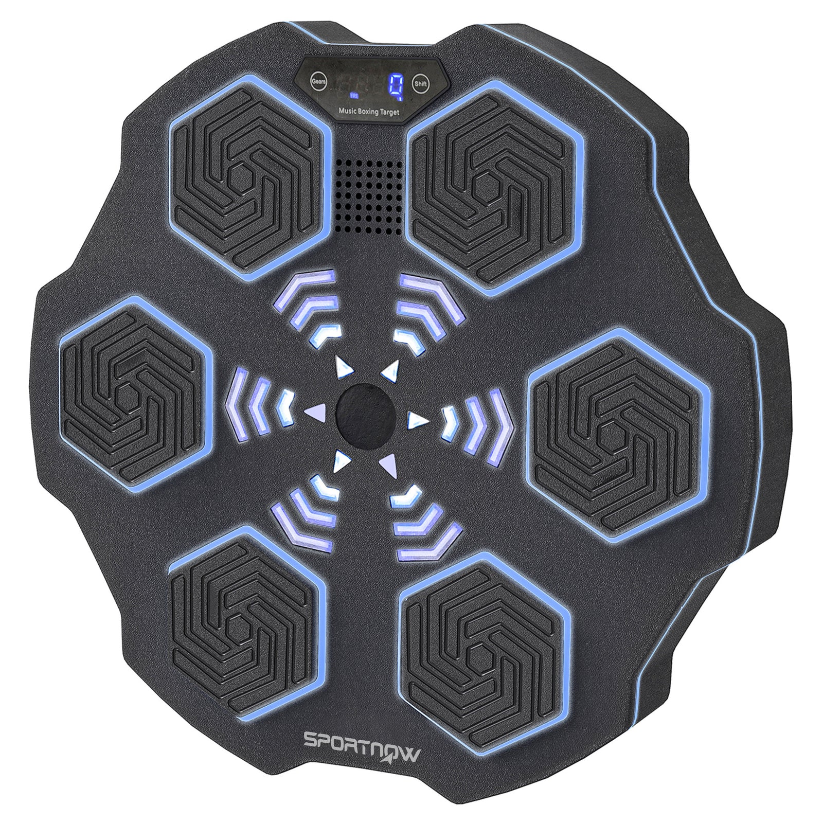 Music Boxing Machine With Bluetooth Connection And Led Light
