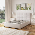 Richwood Fabric Ottoman Bed Frame | Double | Beige
