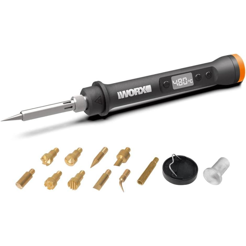 MakerX 20V Soldering Kit – Wood & Metal Crafting Tool | WX744.9