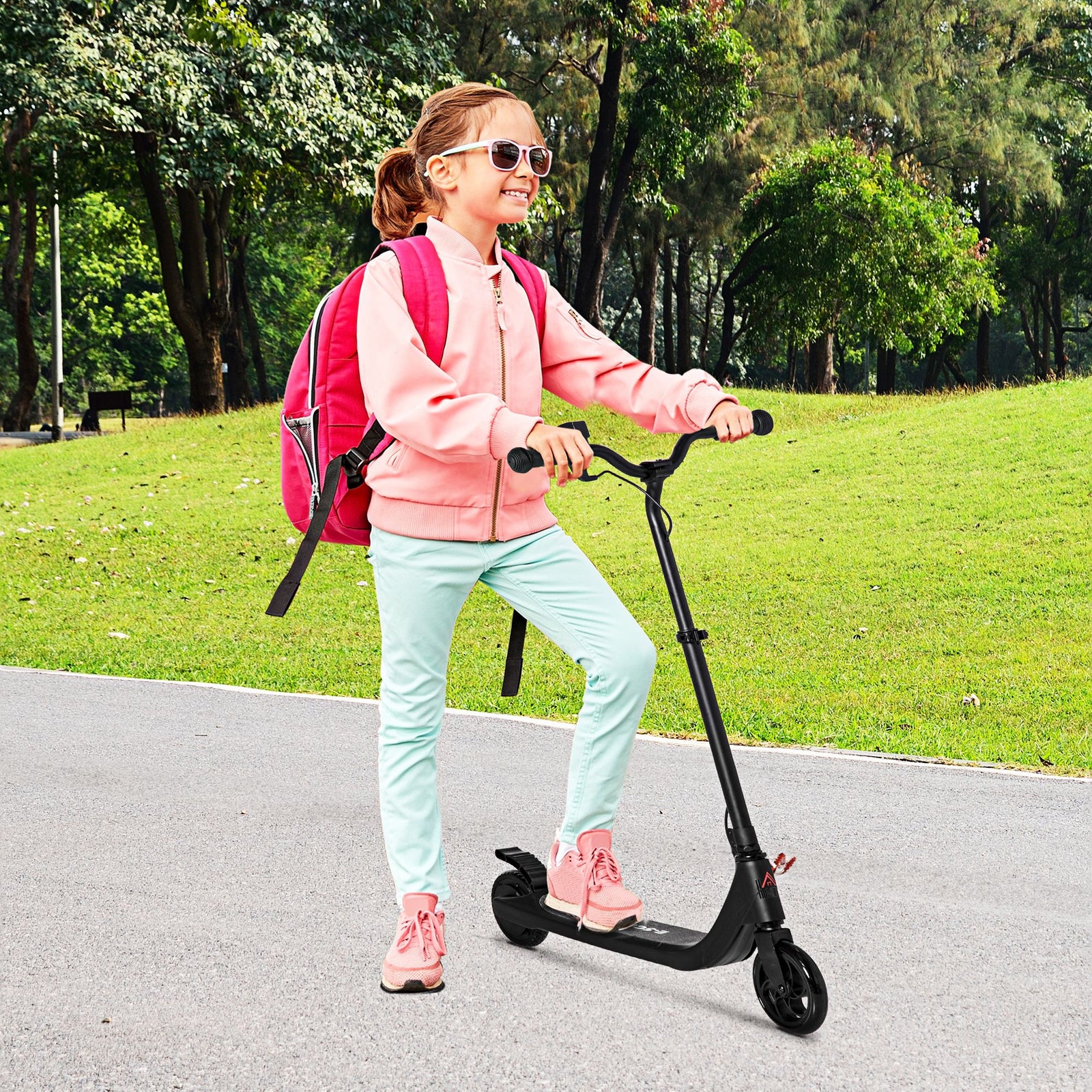 Electric Scooter 120w E-scooter W/ Battery Level Display | Black