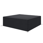 225cm Black Oxford Sofa Cover
