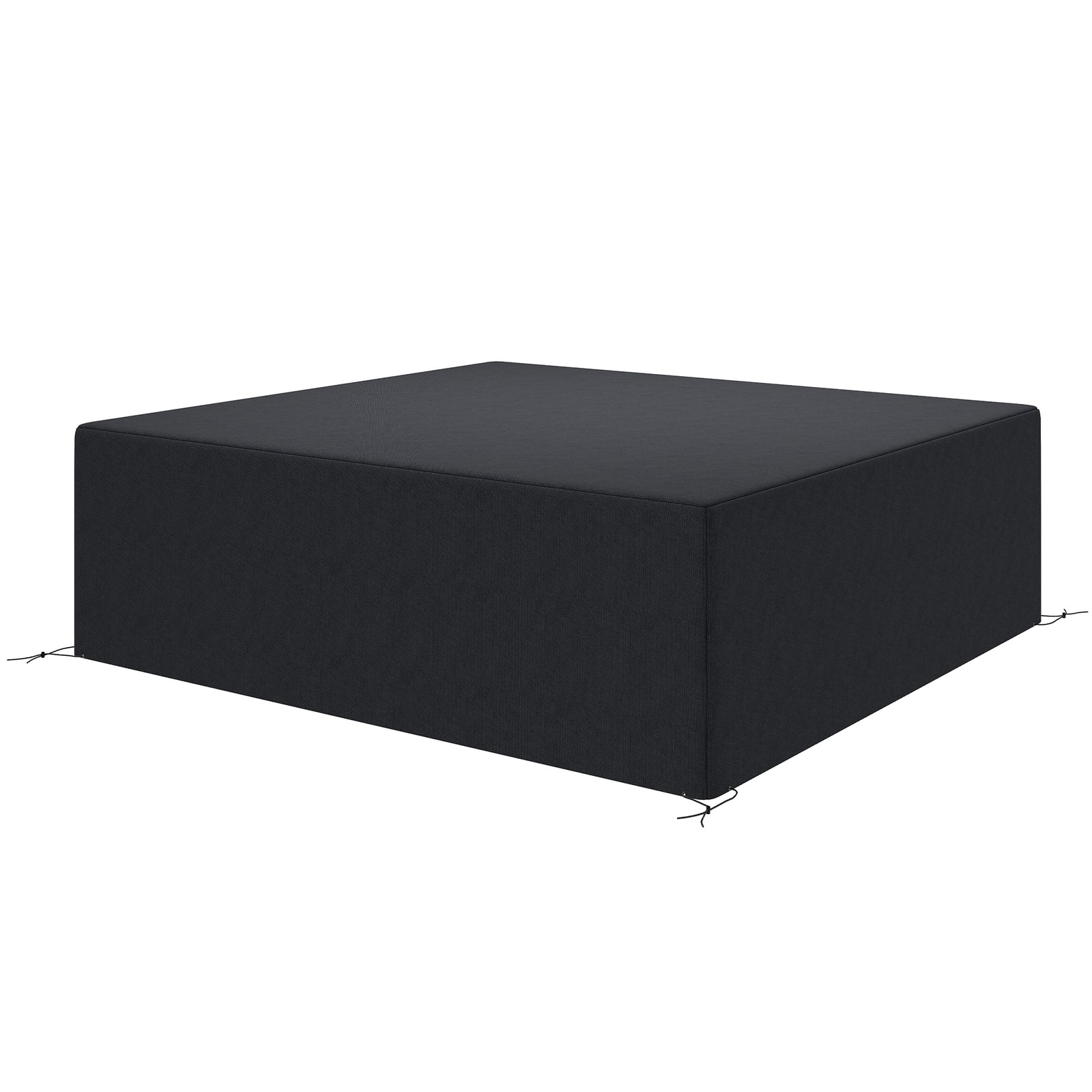 225cm Black Oxford Sofa Cover
