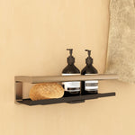 Bathroom Shelf, Organizer, Glass Wiper, Architect S+ Collection | Brushed Stainless Steel