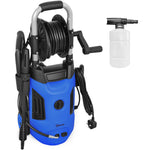 1800w Pressure Washer W/ Reel | Blue