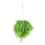 Artificial 110cm Hanging Fern Ball - Extra Large