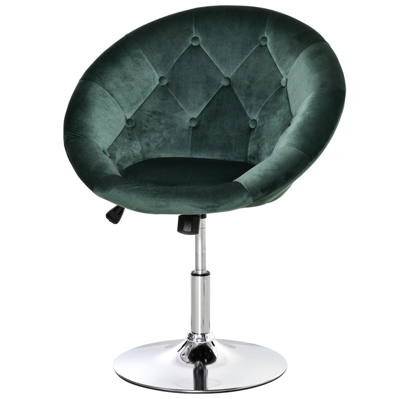 Swivel Dining Height Bar Stool Armless | Green