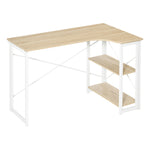 Folding Corner Desk With Shelves, Home Office