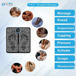Dyzi Ems Foot Massager Electrical Muscle Stimulation For Pain Relief And Improve Circulation
