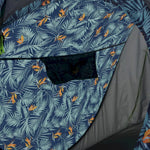 Malawi Hawaiian 2 Person Pop-up Tent | One Size | NavyBlue