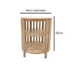 Greenhurst Birdcage-style 2-shelved Side Table
