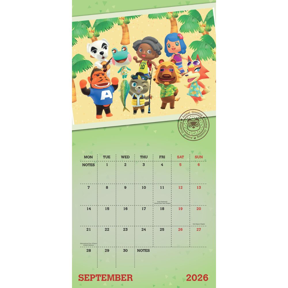 2026 Square Calendar Official Product