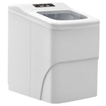 Ice Maker 12kg Per 24h Production With Scoop Basket | One Size | White