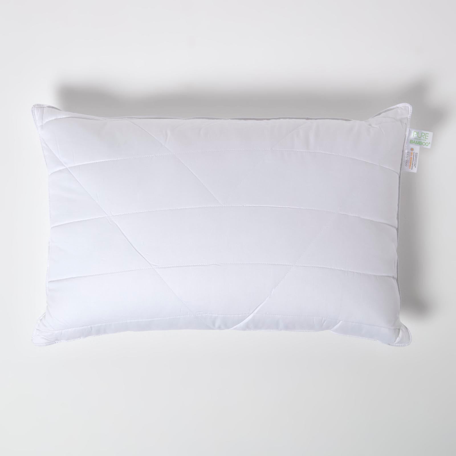 Luxury Organic Bamboo Pillow For Back Sleepers