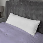 Bolster Long Full Body Cushion Pillow 120x40cm, Orthopaedic Shredded Memory Foam, Pregnancy & Side Sleepers Washable Cover