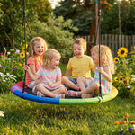 AIYAPLAY Nest Swing Heavy Duty 300kg Waterproof 120 Cm Rainbow