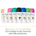 Antiperspirant Advanced Care Deodorant Invisible Dry 48h, 12x 50ml