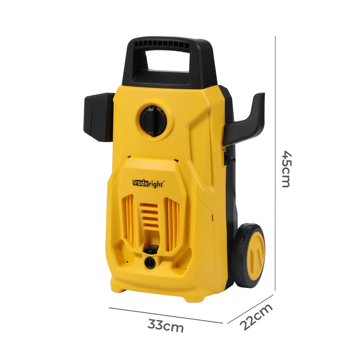 Electric Pressure Washer High Power Jet Car Cleaner Garden Portable | Yellow & Black