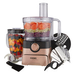 1000w Food Processor | 1000w | Black & Copper