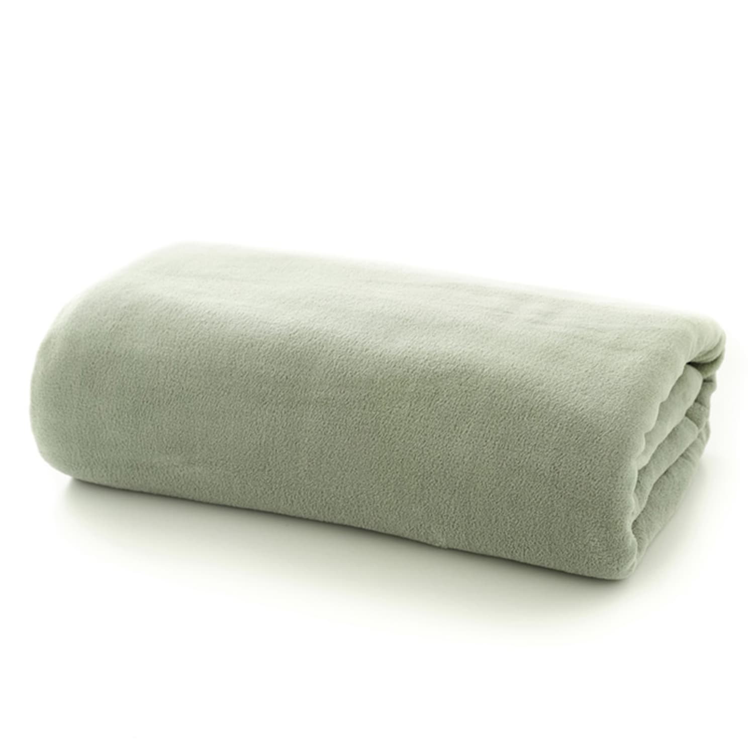 Luxury The Big One Ultra Soft Fleece Throw | Pale Mint