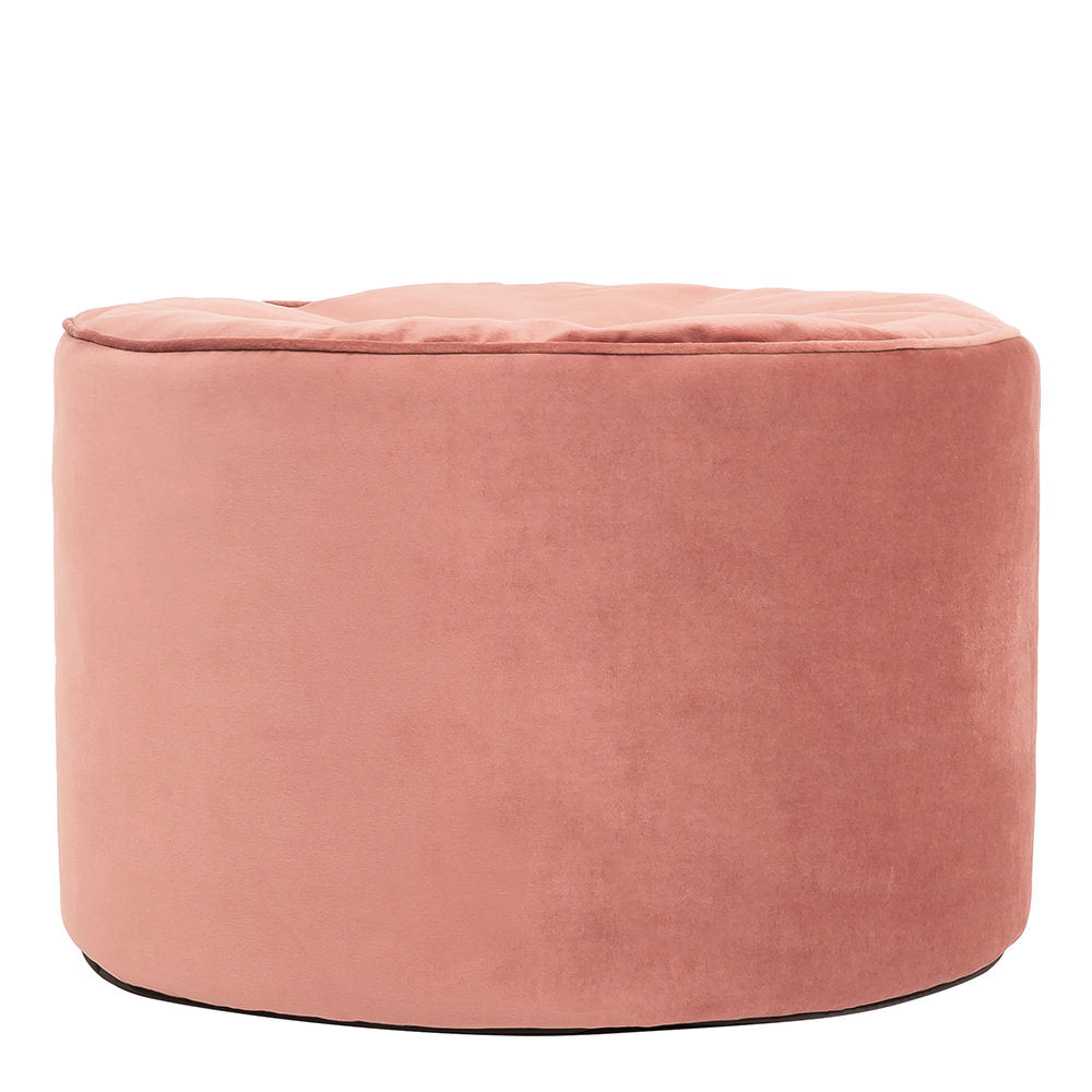 Milano Velvet Bean Bag Pouffe | Pink