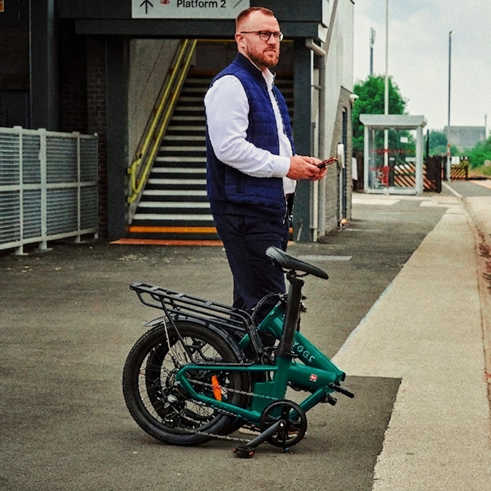 Virum 2026 - Folding Ultra-light E-bike 36v 10ah | Green