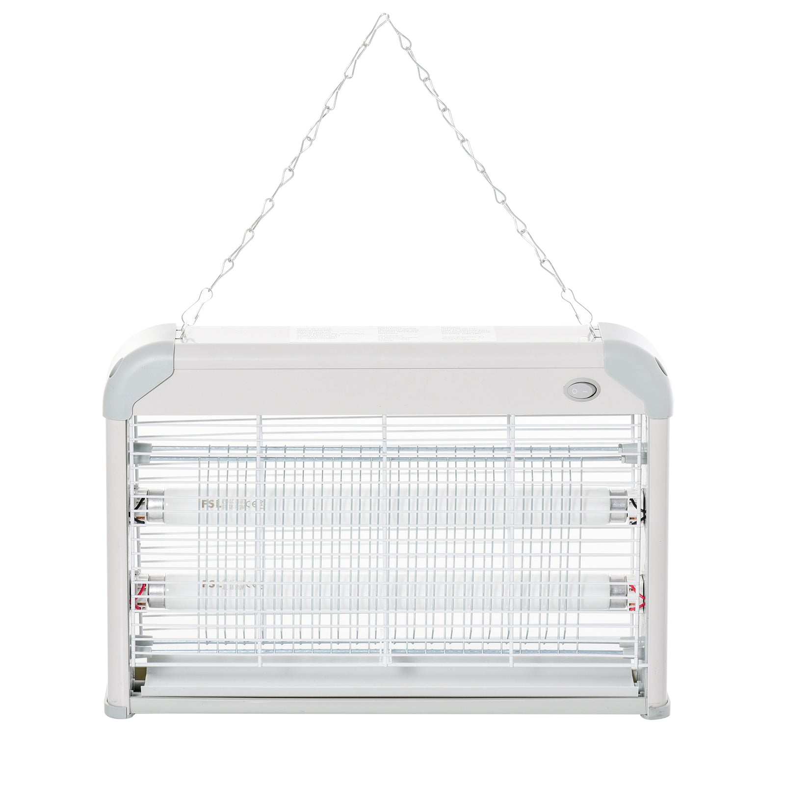20w Mosquito Killer Electric Insect Fly Pest Bug Zapper | Gray