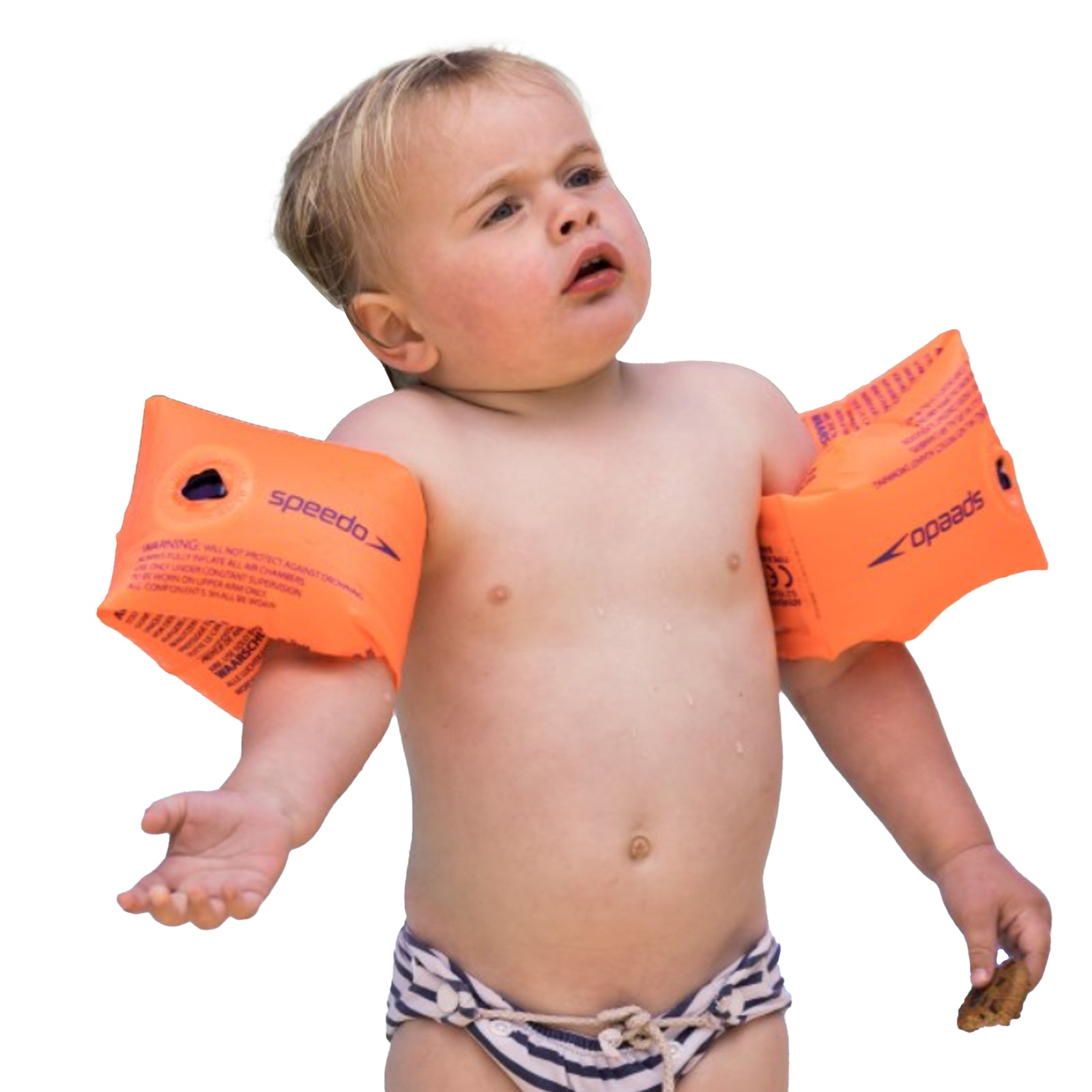 Childrens/kids Swimming Armbands | 0-2 Years | Orange