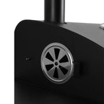 Outdoor Charcoal Grill With Smoke Stack