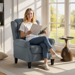 Recliner Armchair, Fabric Recliner Chair | Grey