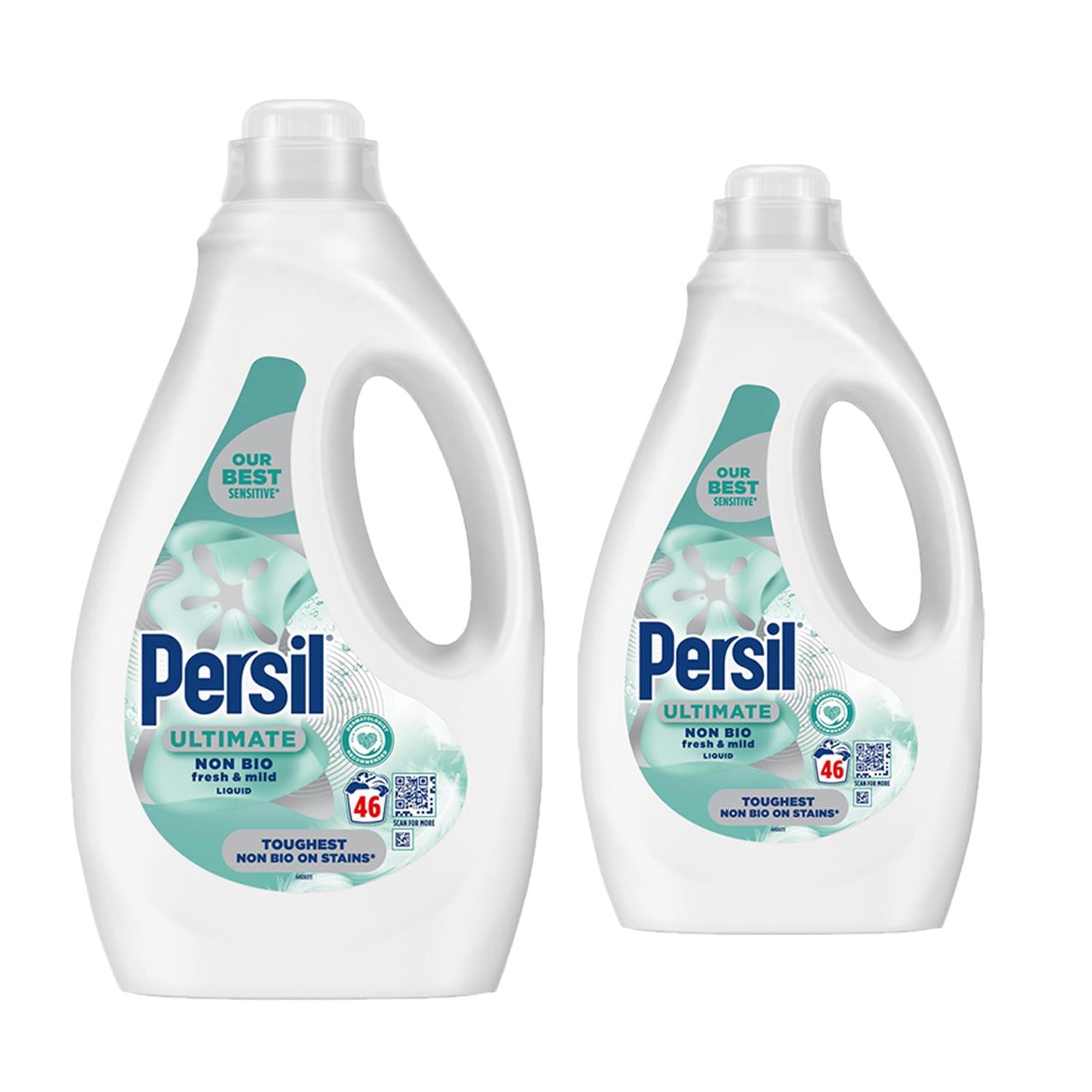 Ultimate Liquid Detergent Fresh & Mild For Stain Removal 46w 1.242 L | Set of 2