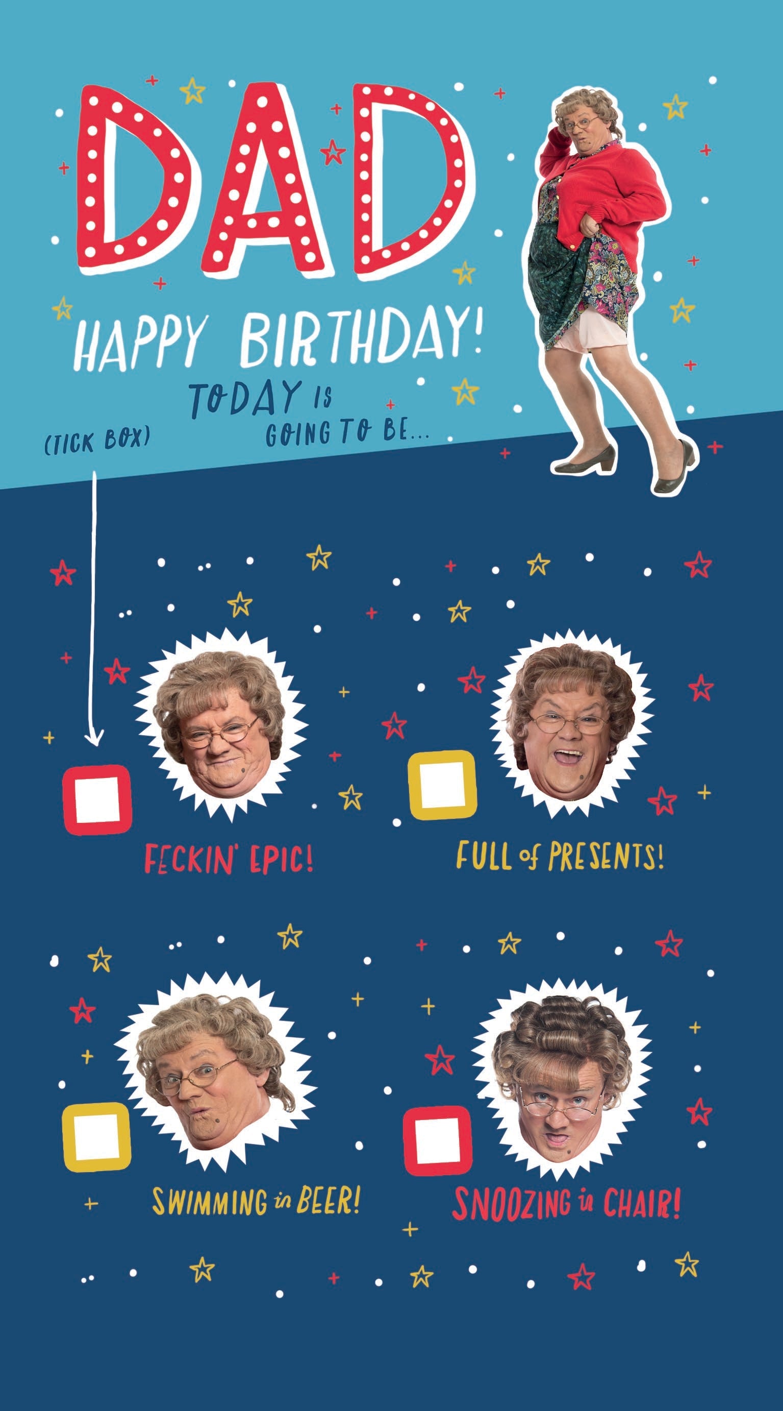 Dad Birthday Card Official Product